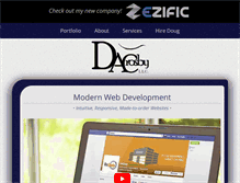 Tablet Screenshot of dacrosby.com